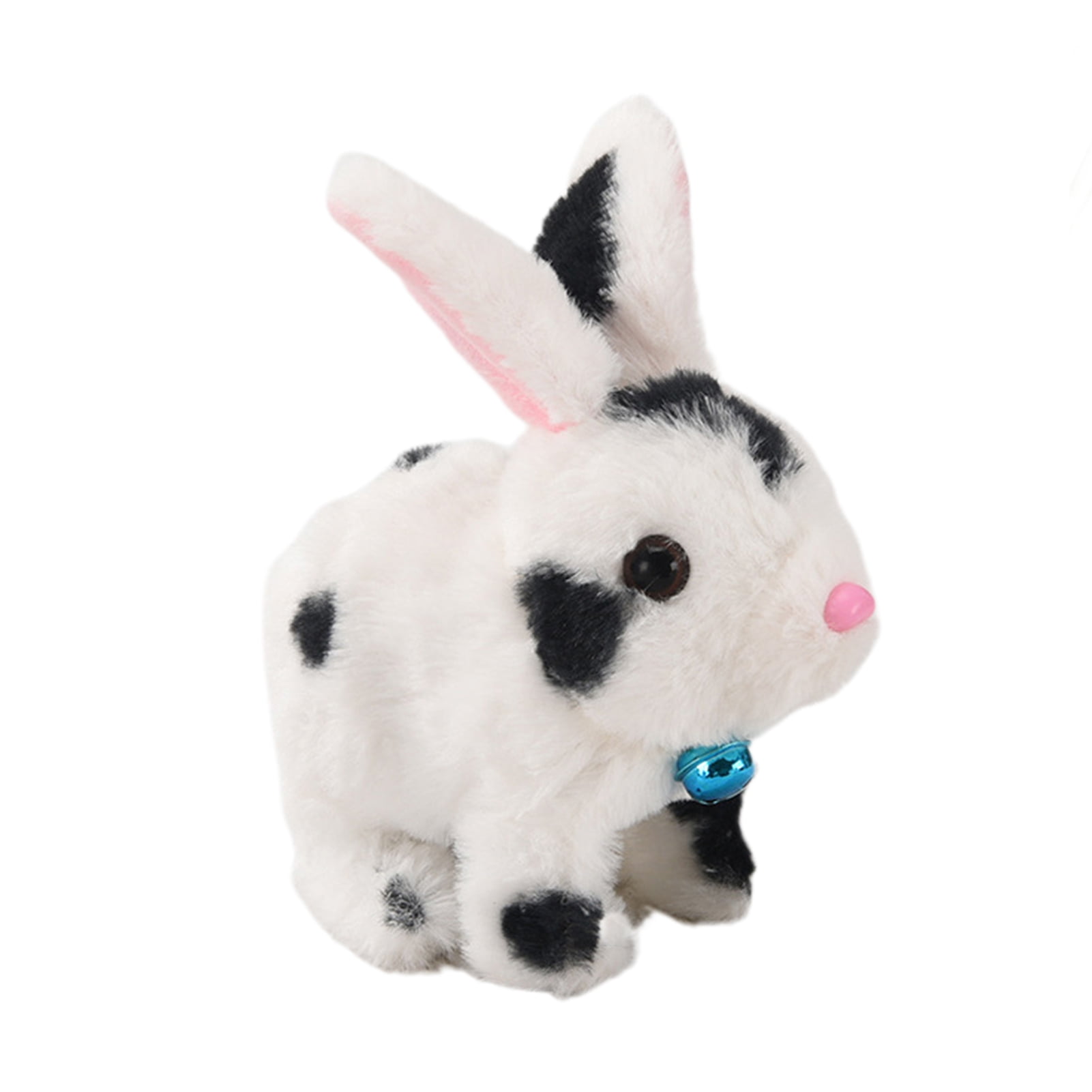 TNOBHG Realistic Rabbit Plushie Electric Plush Rabbit Toy with Sound ...