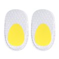 thumbnail image 1 of TNOBHG Shock-absorbing Sports Pad 1 Pair Soft Shock Absorption Heel Pads Transparent Invisible U-shaped Self-adhesive Foot Pain Relief Shoe Inserts, 1 of 8