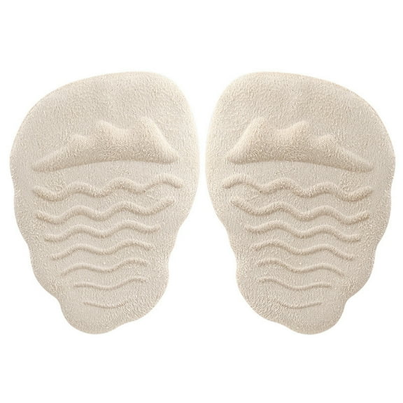 TNOBHG Shoe Size Adjustment High Heel Inserts Forefoot Pad Inserts for High Heels Anti-slip Shock Absorption Washable Reusable Water Ripple Design Foot