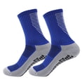thumbnail image 1 of TNOBHG Sports Socks 1 Pair Sports Basketball Socks Breathable Sweat-absorbing Non-slip Design Compression Comfort High Crew Socks Thickened Socks, 1 of 8