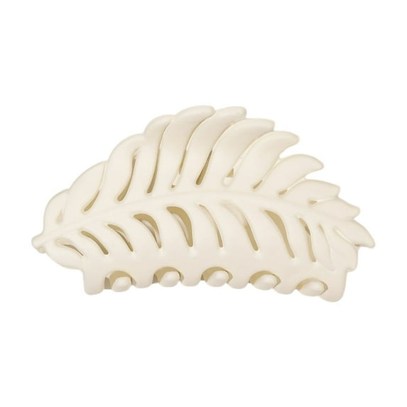 TNOBHG Strong Grip Hair Clip Women's Large Leaf Design Hair Claw Scalp-friendly Grip for Organized Hairstyles Hair Claw Hairpin