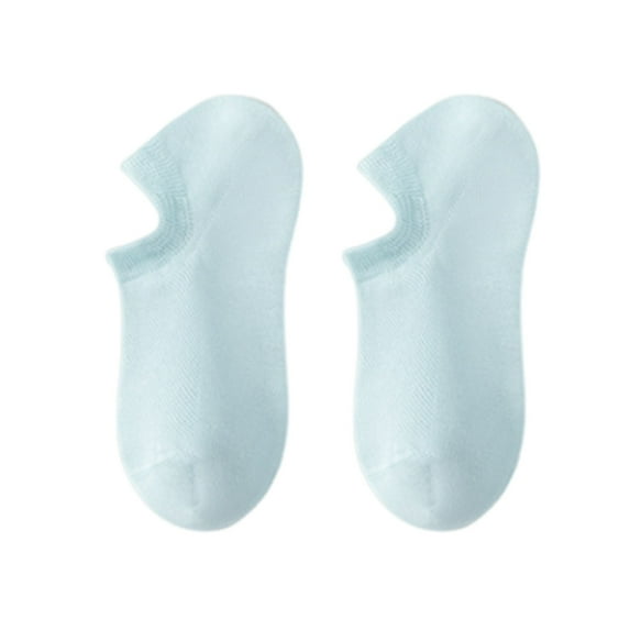 TNOBHG Sweat-absorbent Socks 1 Pair Unisex Socks Hollow Mesh Low-cut No Odor Solid Color High Elasticity Anti-slip Breathable Soft Sweat-absorption