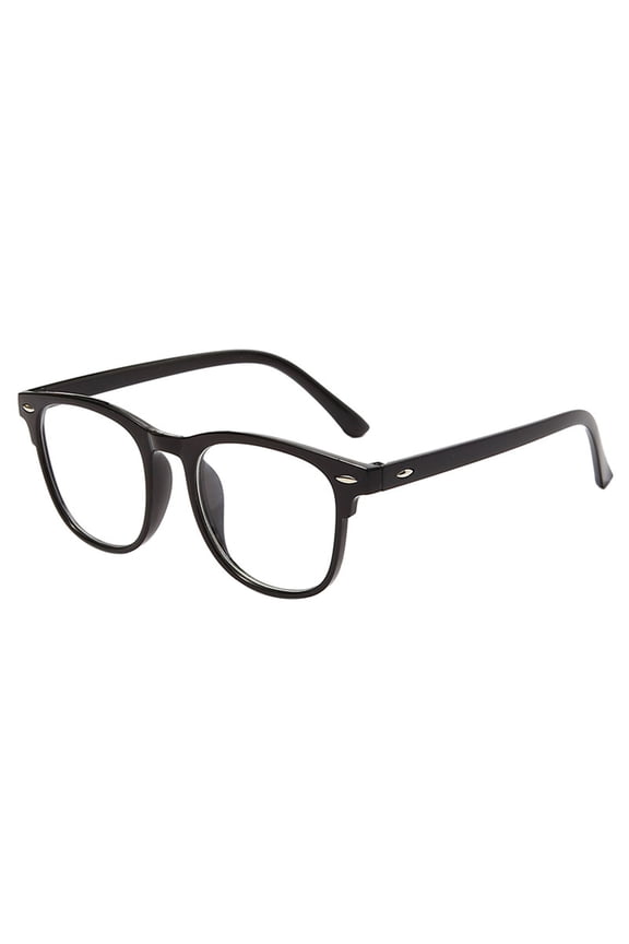 Transparent Full-frame Glasses Blue Light Blocking Glasses Unisex View Strong Hinge Smooth Transparent with Brim Eye Protection Bluelight Glasses