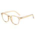 thumbnail image 1 of TNOBHG Transparent Full-frame Glasses Blue Light Blocking Glasses Unisex View Strong Hinge Smooth Transparent with Brim Eye Protection Bluelight Glasses, 1 of 8