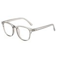thumbnail image 1 of TNOBHG Transparent Full-frame Glasses Blue Light Blocking Glasses Unisex View Strong Hinge Smooth Transparent with Brim Eye Protection Bluelight Glasses, 1 of 8