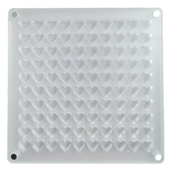 TNOBHG Transparent Storage Container Portable Storage Box Transparent Acrylic Craft Case for Nail Rhinestones Accessories Magnetic Closure 36/64/100 Grids