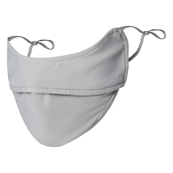 TNOBHG Uv Protection Face Breathable Face Guard Solid Color Super Soft to Skin Uv Protection Thin Three-dimensional Sunscreen Face Guard for Cycling Outdoor