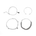 thumbnail image 1 of TNOBHG Women Tassel Bracelet 4-piece Women's Bracelet Set Adjustable Length Chain Tassel Retro Style Alloy Lobster Clip Lady Bangle Set for Prom Daily Wear, 1 of 8