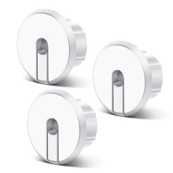 TNP Starlink Cable Grommet, 1-Inch Feed-Through Bushing, White, 3 Pack