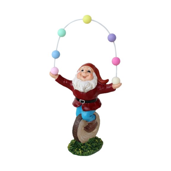 TNSAWRRYOE Adorable Acrobatic Gnome Resin Craft - Home & Garden Decorative Statue