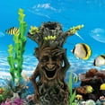 TNSAWRRYOE Fish Tank Decoration Resin Dead Wood, Aquarium Laughing Tree