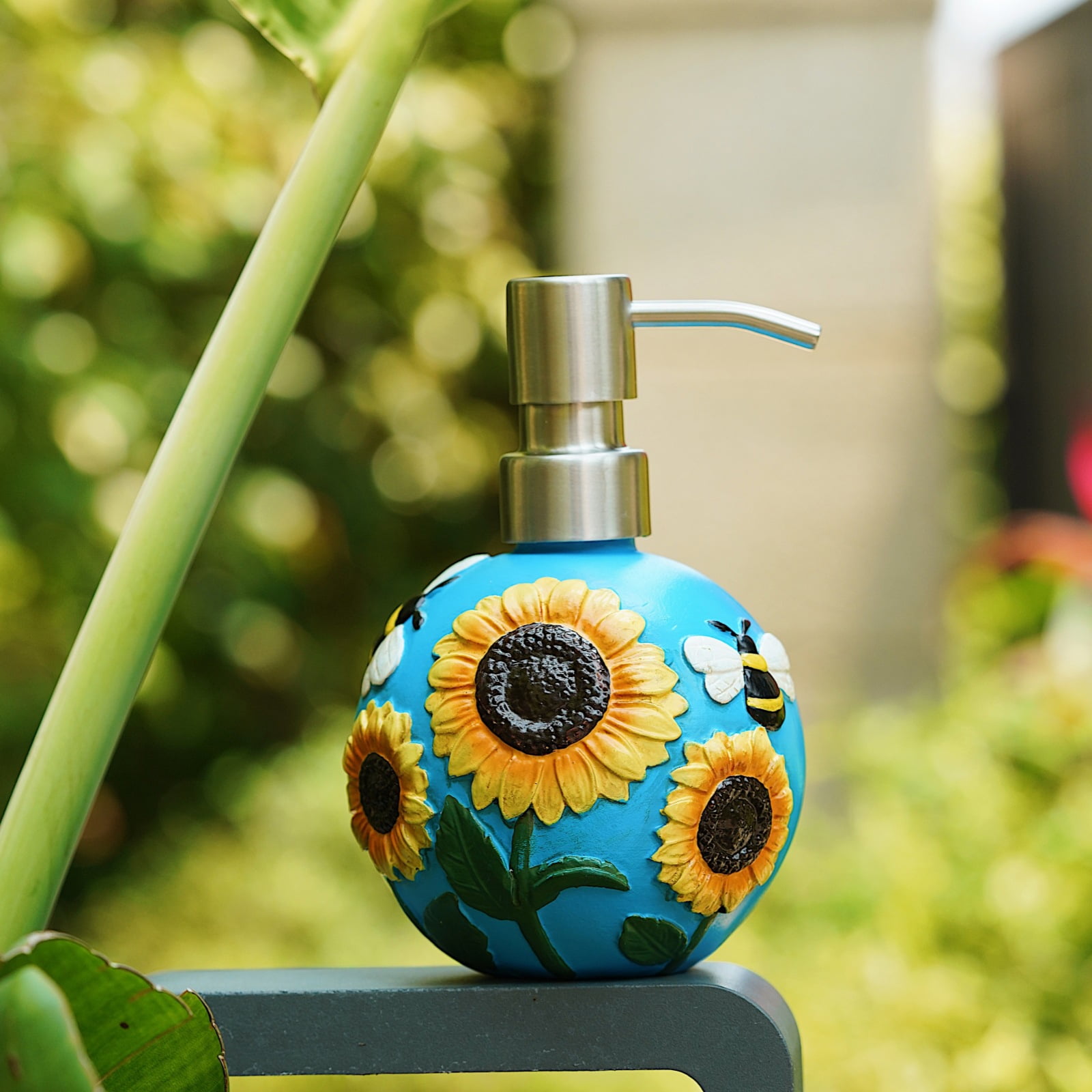 TNSAWRRYOE Soap Dispenser for Kitchen Sink Stainless Steel Pump Head