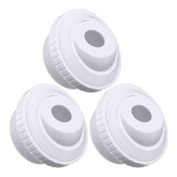 TNSM Pool Jet Nozzle Directional Flow Eyeball Return Fitting 360 Rotatable Water Circulation Enhancer for Swimming Pool Spa Bathtub Durable ABS Easy Install
