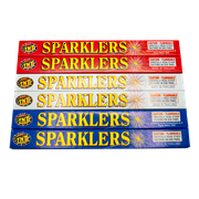 TNT Fireworks, #8 Gold Sparklers, 240 Sparklers