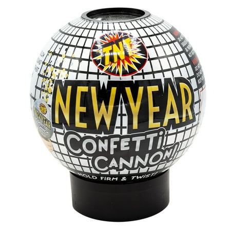 TNT Fireworks, Disco Ball Confetti Cannon, 6 Pack