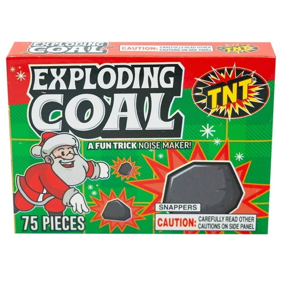 TNT Fireworks, Exploding Coal, 12 Boxes Per Order