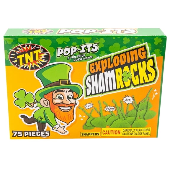 TNT Fireworks, Exploding Shamrock, 12 Pack