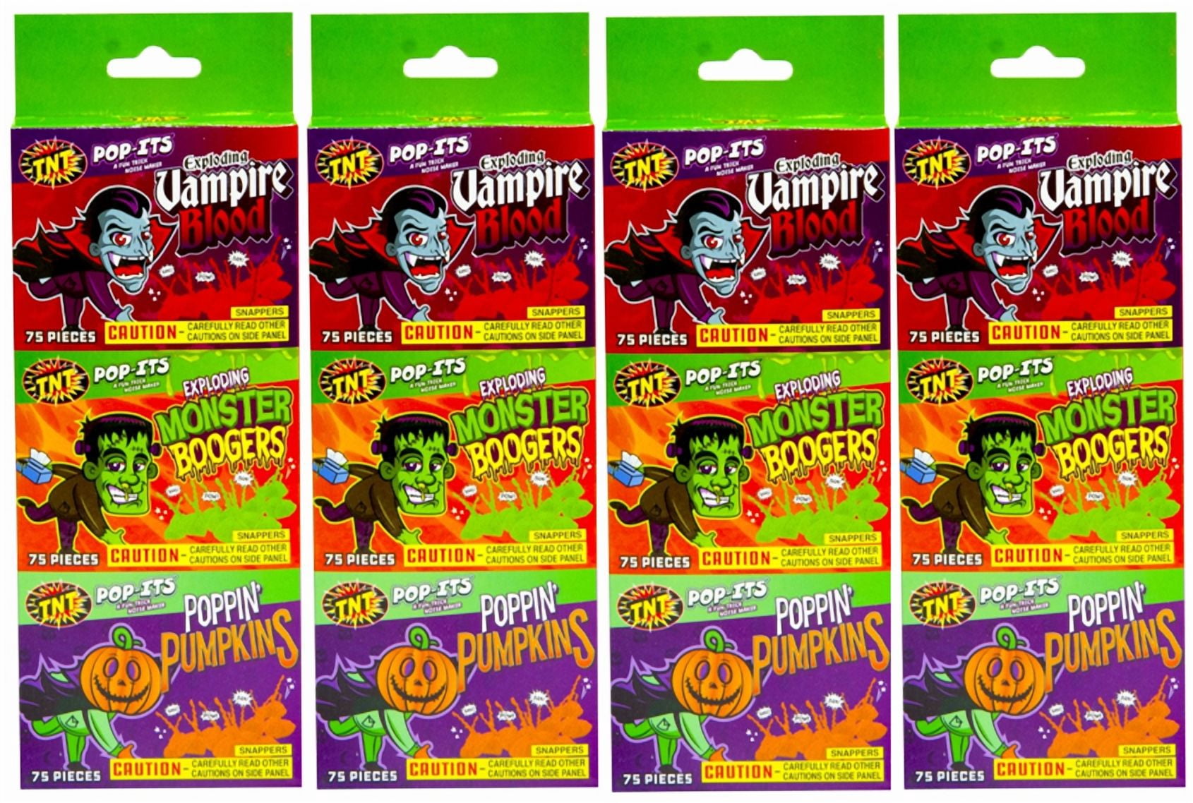 TNT Fireworks, Halloween Snaps, 4 Total Boxes of Pop-Its - Walmart.com
