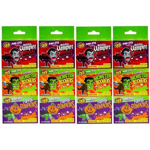 TNT Fireworks, Halloween Snaps, 4 Total Boxes of Pop-Its