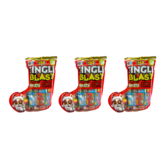 Jingle Blast, TNT Fireworks, 3 Value Packs