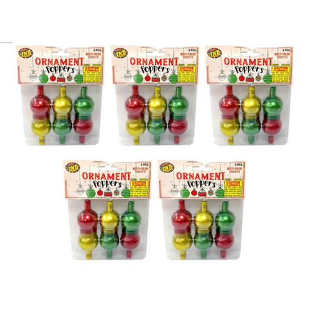 TNT Fireworks, Ornament Poppers, 5 Pack