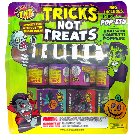 TNT Fireworks, Tricks Not Treats, 3 Pack