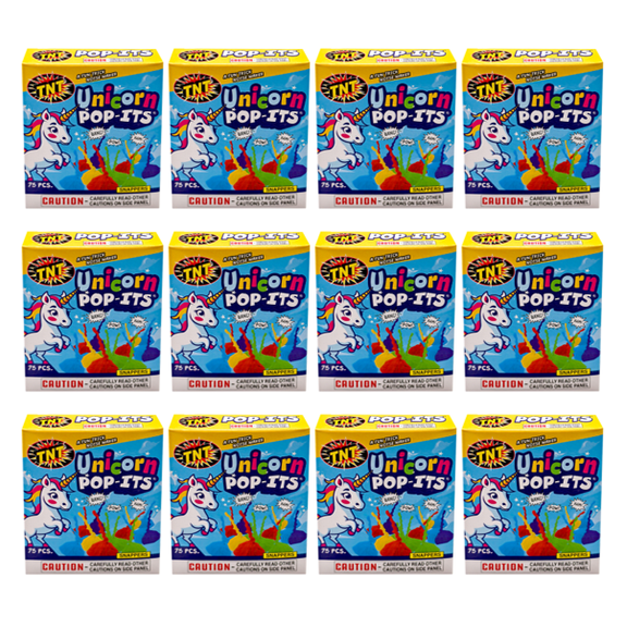 Unicorn Pop-Its, TNT Fireworks, 12 Total Boxes