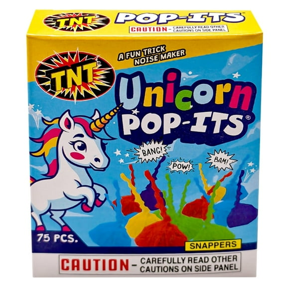 TNT Fireworks, Unicorn Pop Its, 12 Pack