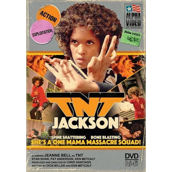 TNT Jackson (DVD), Alpha Video, Action & Adventure