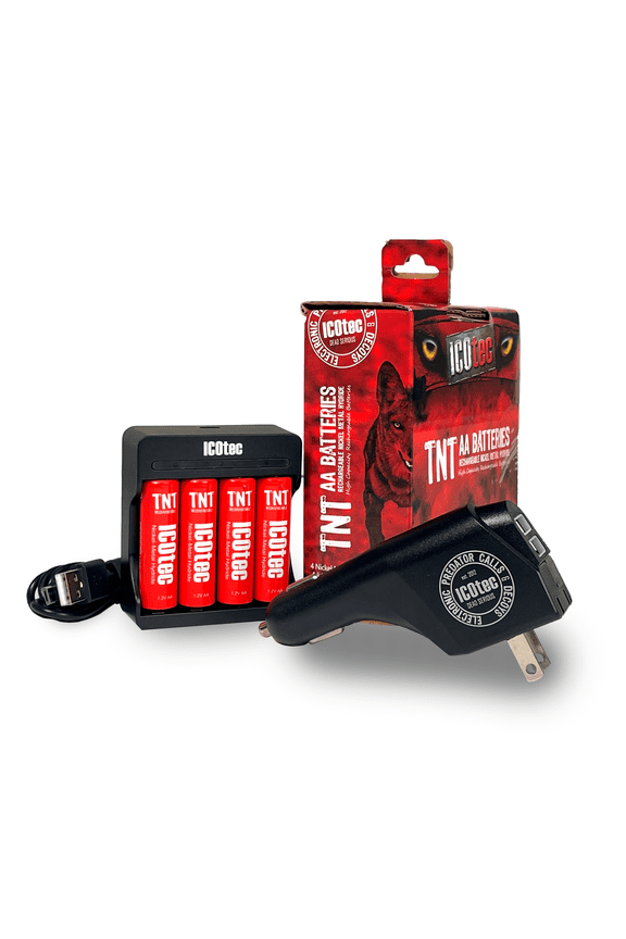 TNT Rechargeable AA Battery Kit