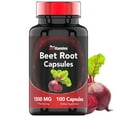 thumbnail image 1 of TNVitamins Beet Root Capsules 1500mg - 100 Count | Beet Root Powder Extract Capsules for Men & Women, 1 of 7