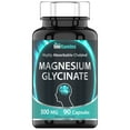 thumbnail image 1 of TNVitamins Highly Absorbable Magnesium Glycinate 300mg Powder Capsules, 90 Count, 1 of 9