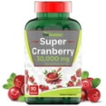 thumbnail image 1 of TNVitamins Extra Strength Super Cranberry Supplement, 30,000 MG, 90 Capsules, Supports Urinary Tract Health, 1 of 2