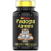 TNVitamins Fadogia Agrestis 1200mg - 120 كبسولة | الطاقة ، القوة ، القوة ، الأداء الرياضي