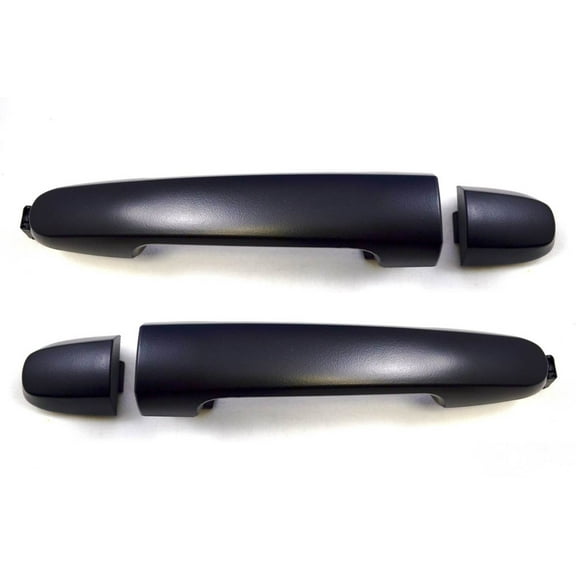 TO-3180A-RP - for Select Toyota Pontiac Models Outside Door Handle, Textured Black - Rear Left/Right Pair Fits select: 2003-2013 TOYOTA COROLLA, 2001-2012 TOYOTA RAV4
