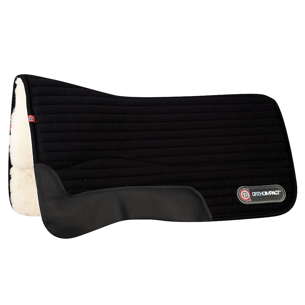 TO 32 X 32" Toklat Western All Purpose Matrix Ortho Saddle Pad For Horse Black