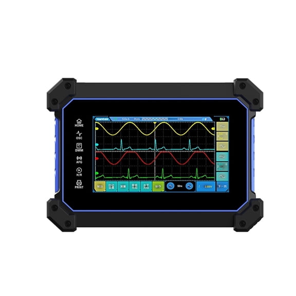 TO1112 TO1112C TO1112D Touch Screen Digital Oscilloscope 2 Channels 110Mhz Hanheld Osciloscopio+Signal Source+Multimeter ,Professional Designed