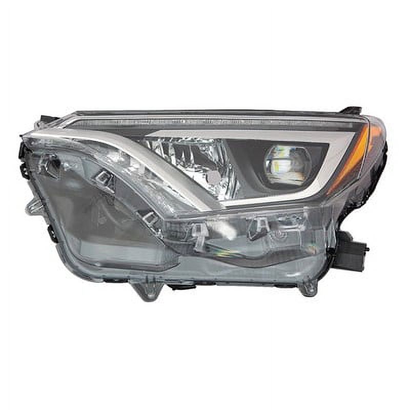 New Aftermarket  OEM, Factory Driver Side LED Headlight Lens Housing 8118542670 fits 2016-2018 Toyota Rav4