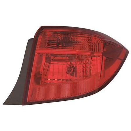 New Aftermarket OEM, Factory Passenger Side LED Outer Tail Light Assembly 8155002B10 fits 2017 Toyota Corolla 50th Anniversary Special Edition Sedan 4-Door
