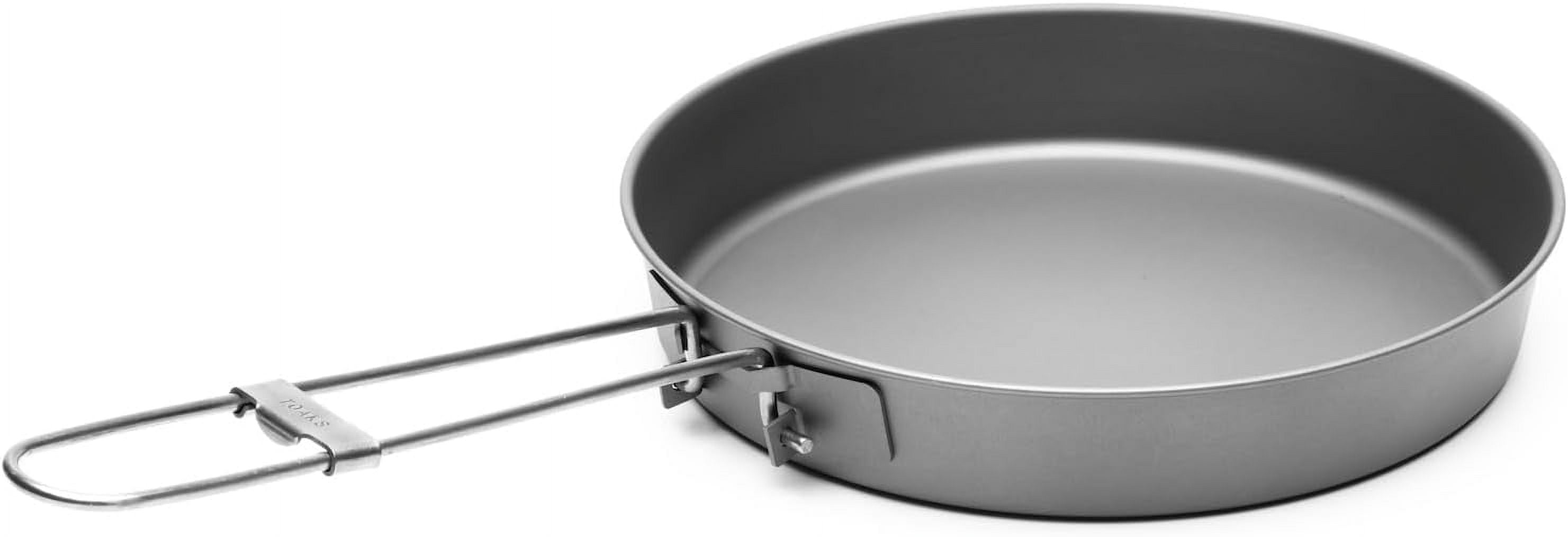 Padella Siraats - Padella In Titanio Martellato, Multifunzione, Ultra Resistente, Antigraffio, Antiaderente, Per Fornelli A Induzione A Gas Ed Elettrici (senza Coperchio, 26 Cm Titanio Puro - 10