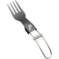 thumbnail image 1 of TOAKS Titanium Folding Fork for Outdoor Camping - Silver, 1 of 3