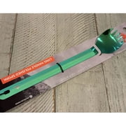 TOAKS Titanium Long Handle Spork with Polished Bowl - Green