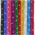 thumbnail image 1 of TOAOB 400pcs Glitter Pipe Cleaners 10 Colors Metallic Pipe Cleaners Craft Supplies 6mm x 12 Inch Chenille Stems Pipe Cleaners for Art DIY Crafts Decorations, 1 of 7