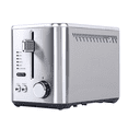 thumbnail interactive-video image 1 of Toastmaster 2-Slice Toaster, Stainless Steel, Extra Wide Slots, High Rise Toast Lift, Gluten Free Setting, 900W, 1 of 12