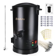 TOAUTO WMF-5L Wax Melter for Candle Making - Candle Wax Melting Pot with Faster Pour Spout and Temperature Controller, No Cloggy and Easy Clean Up
