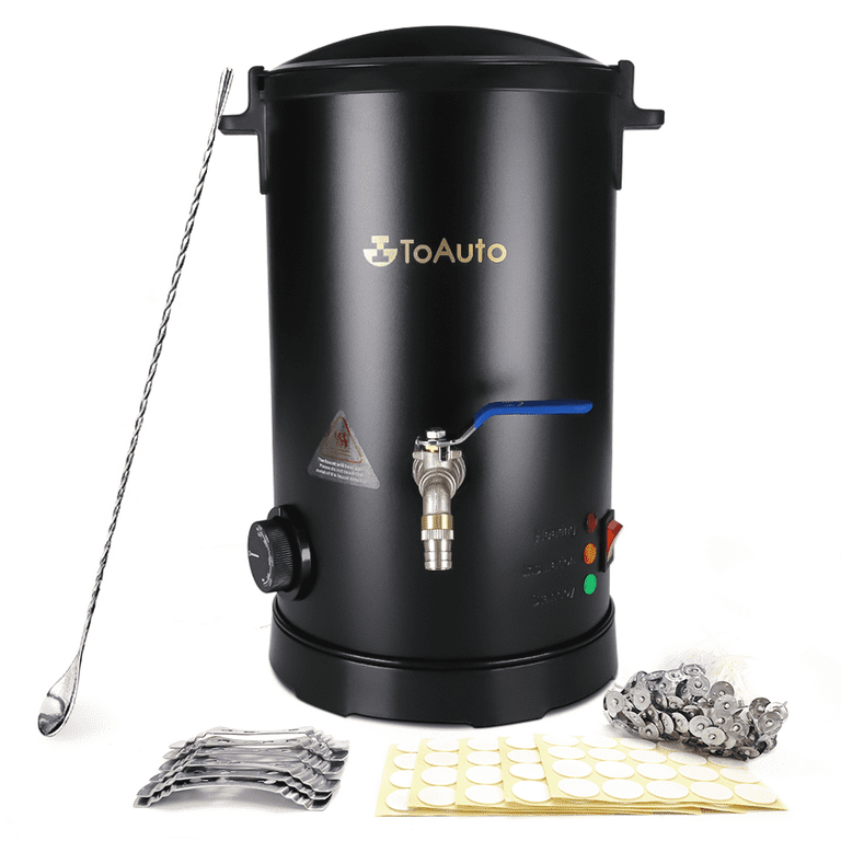 TOAUTO WMF-5L Wax Melter for Candle Making - Candle Wax Melting Pot with  Faster Pour Spout and Temperature Controller, No Cloggy and Easy Clean Up