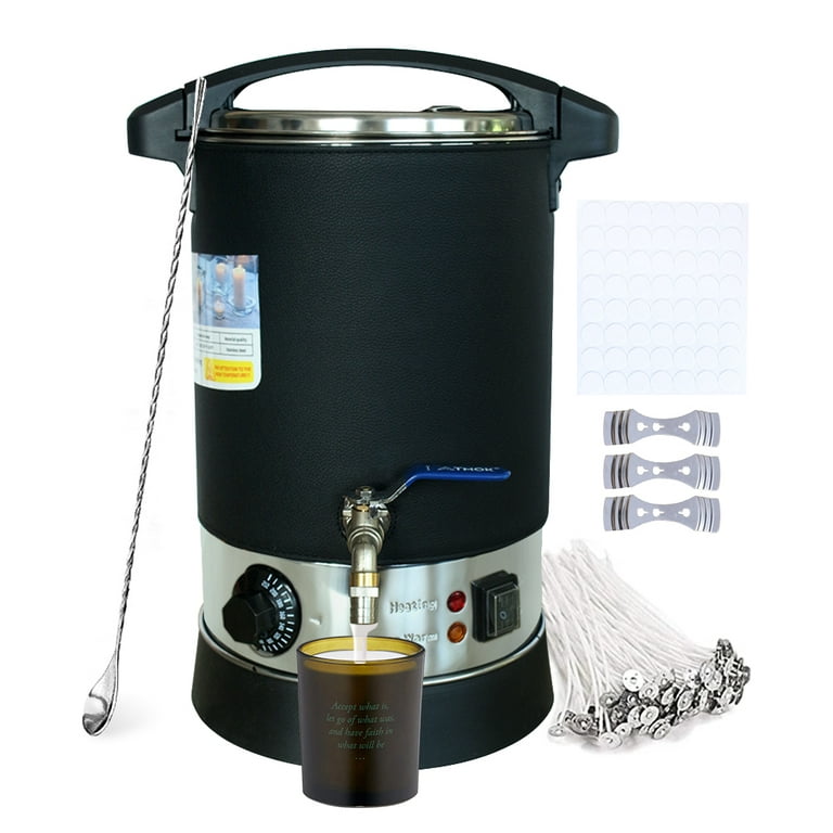 TOAUTO Commercial 8L Wax Melter Stainless Steel Melting Pot for Candle  Making US