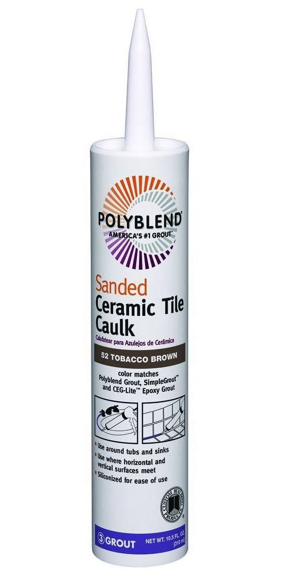TOBACCO BROWN TILE CAULK - Walmart.com
