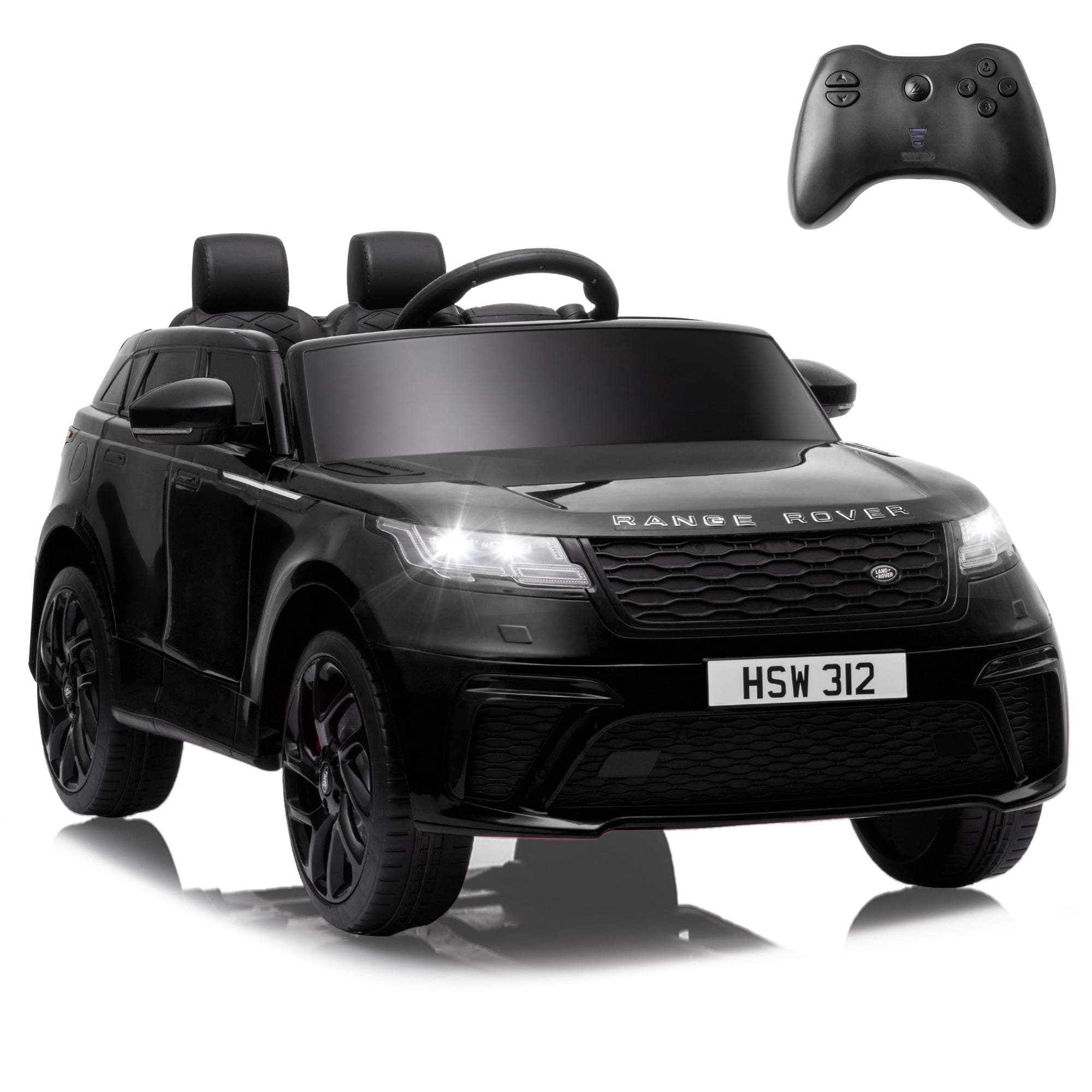 TOBBI 12V Range Rover Velar Licensed Electric Rideable for Kids with ...