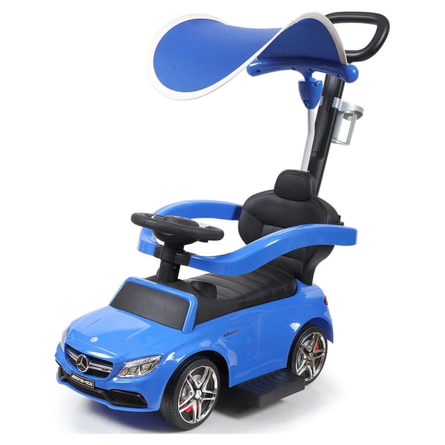 TOBBI 3 in 1 Ride on Push Car for Toddlers Mercedes Benz Licensed